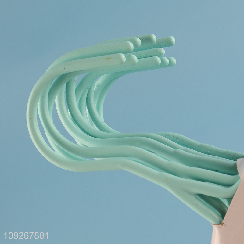 China factory non-slip plastic-coated hanger clothes hanger for sale