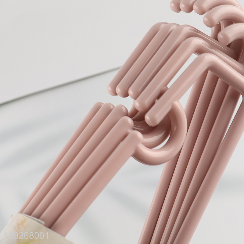 High quality household plastic clothes hanger coat rack for sale