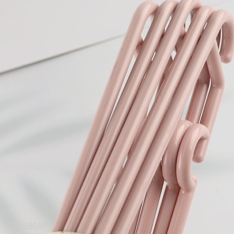 High quality household plastic clothes hanger coat rack for sale
