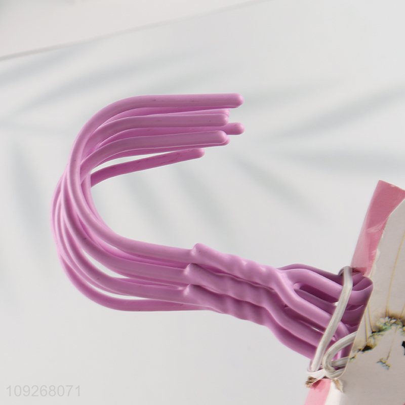 Hot items anti-slip heavy duty plastic-coated hanger clothes hanger