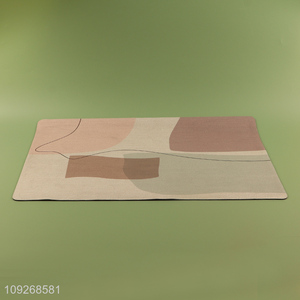 Yiwu market anti-slip household rectangle floor mat door mat for sale