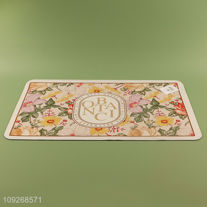 Popular products waterproof anti-slip rectangle floor mat door mat