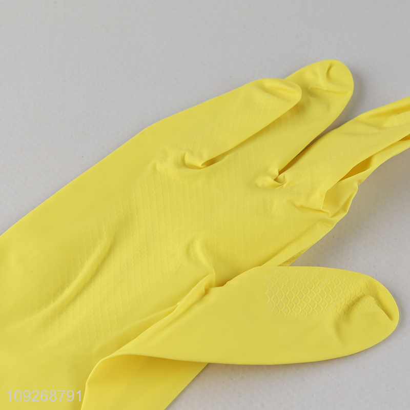 Most popular reusable household cleaning gloves latex gloves for sale