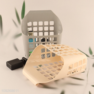 Top selling household hanging plastic storage basket wholesale