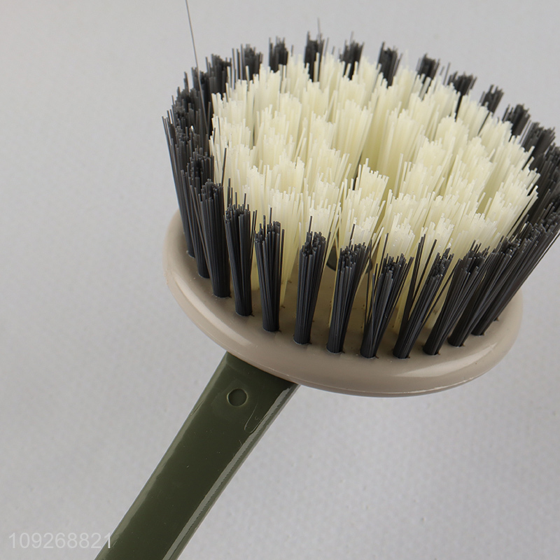 Latest product home kitchen long handle pot brush dish brush for sale