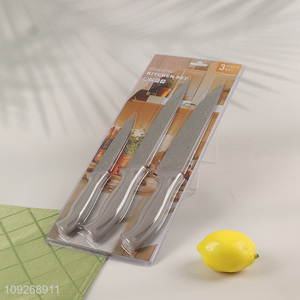 Factory Price 3 Pieces Stainless Steel Multi-Purpose Kitchen Chef Knives Set
