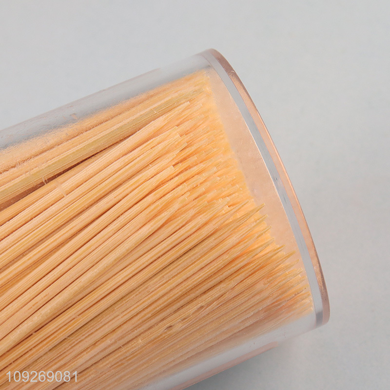 China products 550pcs home restaurant disposable refined bamboo toothpick