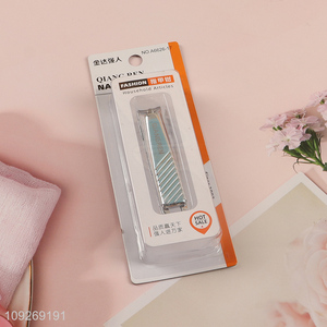 Factory Price Durable Carbon Steel Nail Clippers with Nail File