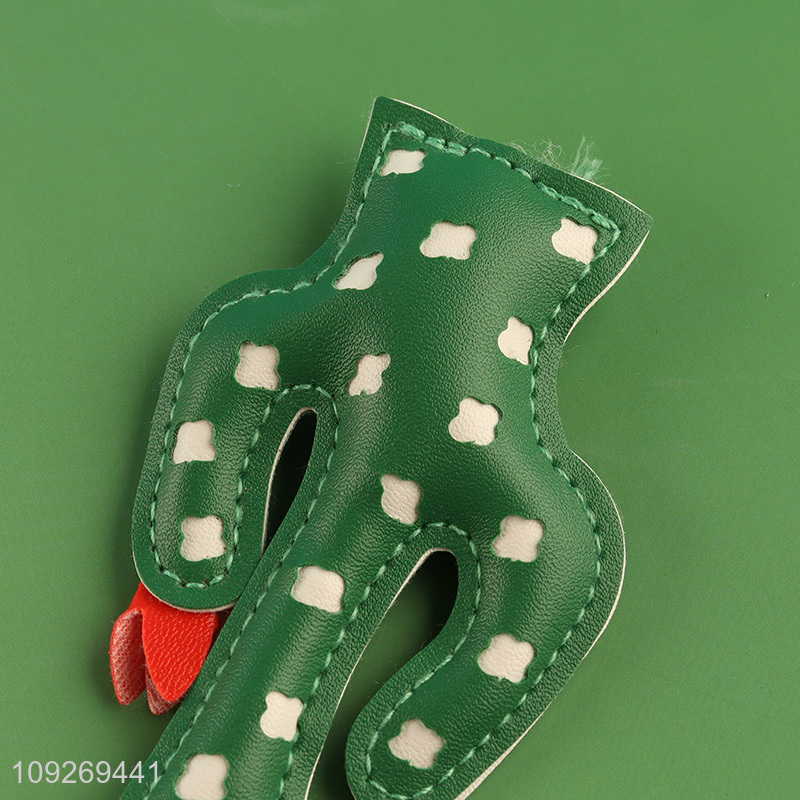 Top products cactus shape pendant keychain key ring bag pendant