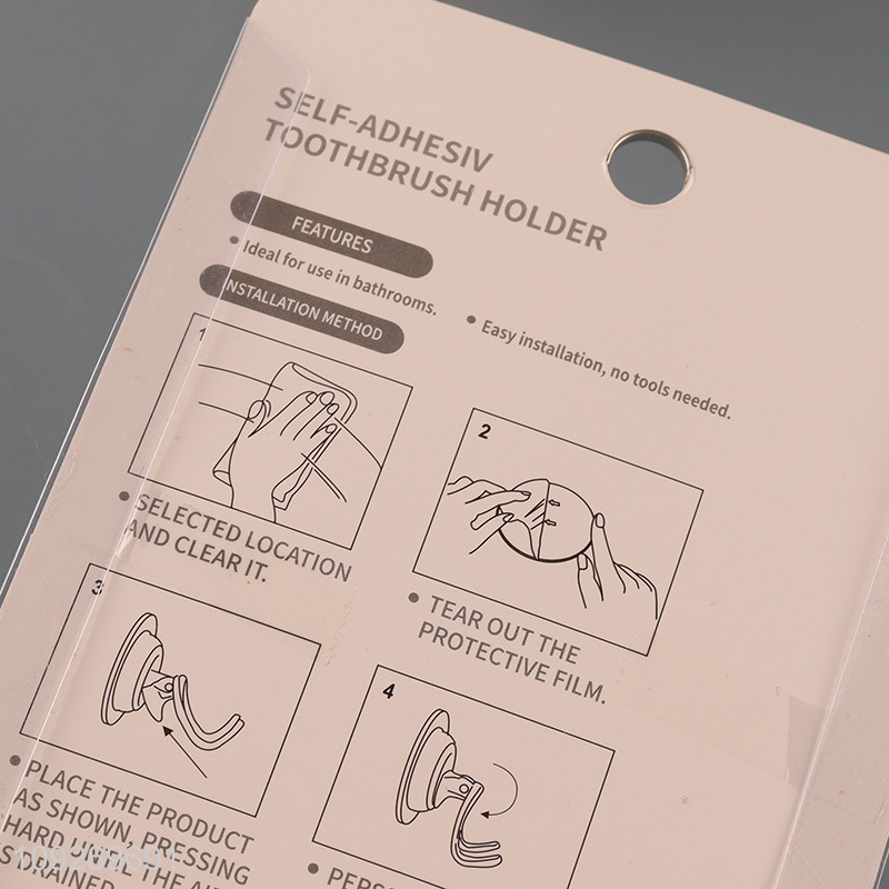 Hot products bathroom accessories wall-mounted self-adhesive beard knife holder