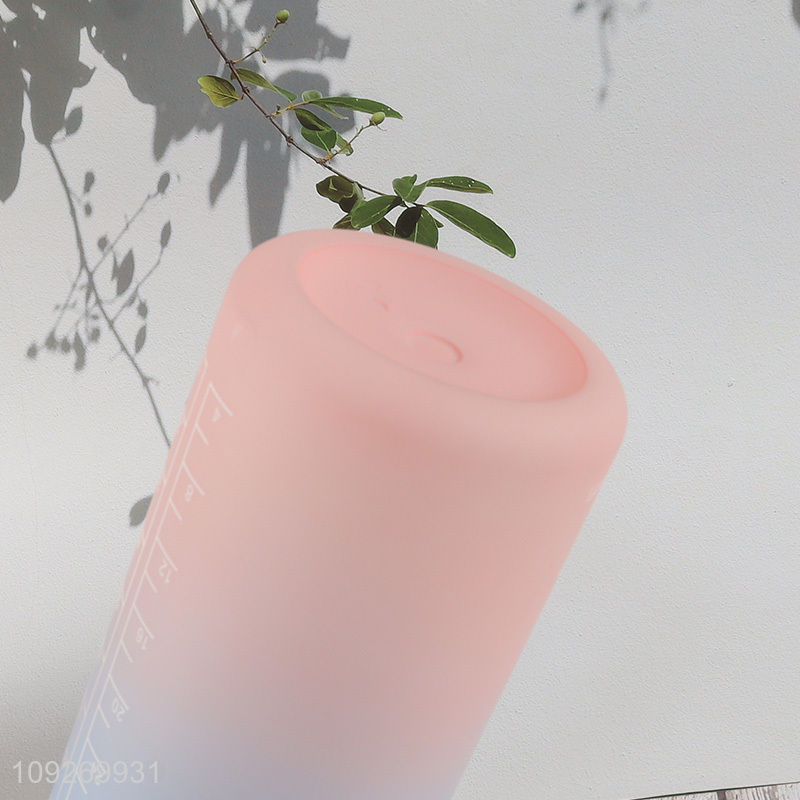 Online Wholesale 550 750 1000ML Plastic Water Bottle Portable Custom Water Bottle