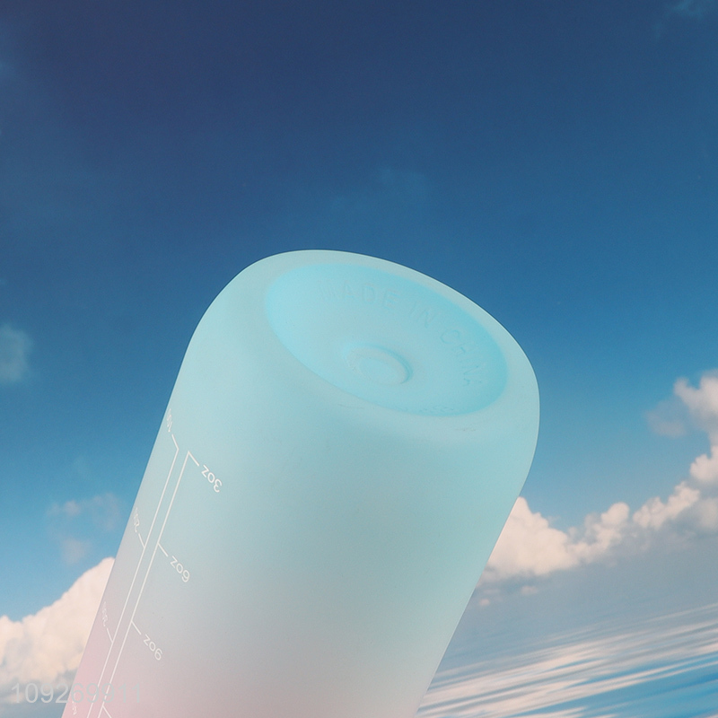 Good Quality 550 750 1000ML Plastic Water Bottle Custom Logo Portable Water Bottle