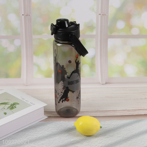 Factory Supply Portable Plastic Water Bottle BPA Free Water Bottle with Handle