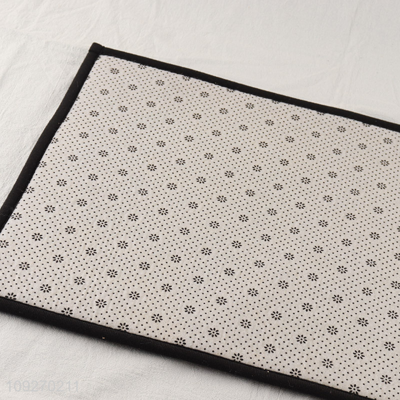 Factory price home hotel rectangle floor mat door mat for sale