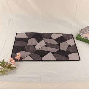 Good selling rectangle anti-slip floor mat door mat wholesale