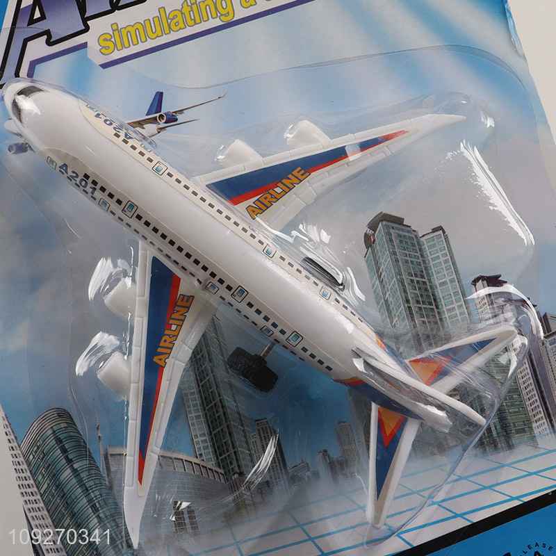 Good Quality Friction Airplane Toy Plastic Airplane Toy for Kids