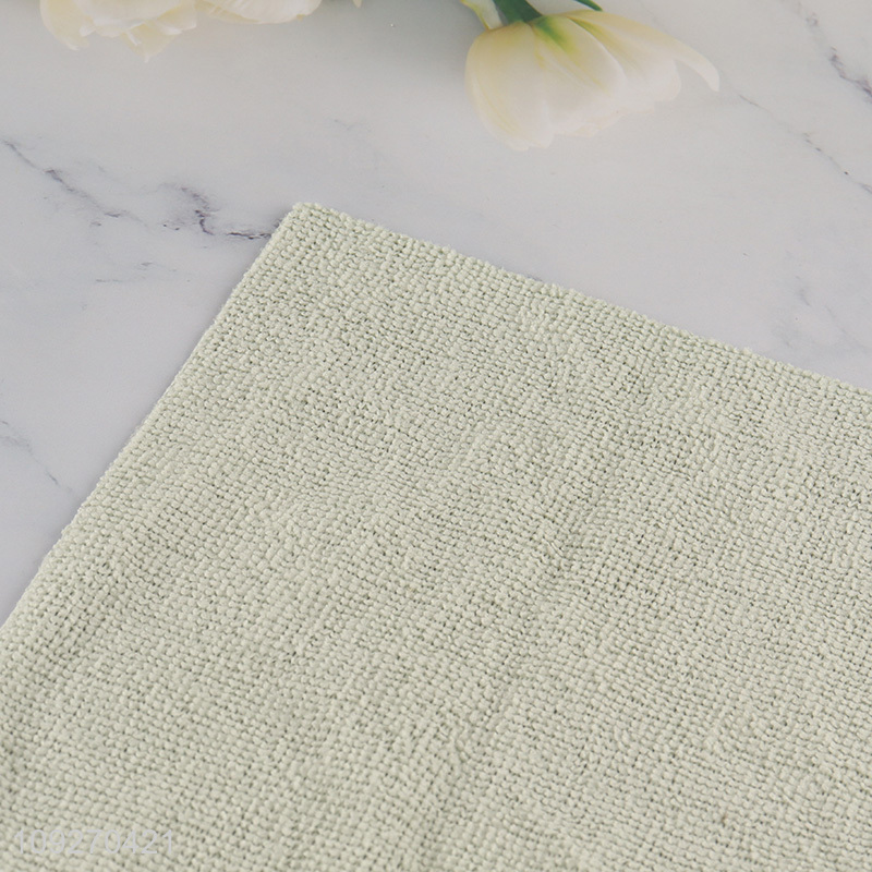 Yiwu market 20pcs microfiber material recyclable cleaning cloth