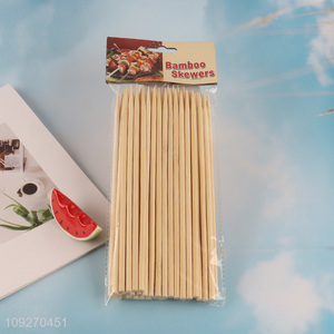 New arrival 50pcs disposable bamboo skewers barbecue skewers