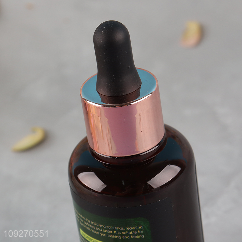 Factory supply 60ml vitaminE smooth dry hair natural olive serum