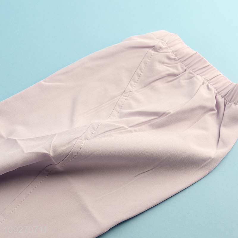 Top selling soft casual loose pants polyester pants wholesale