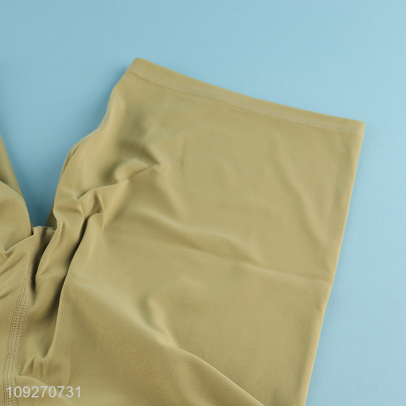 Good selling elastic breathable women sports fitness shorts