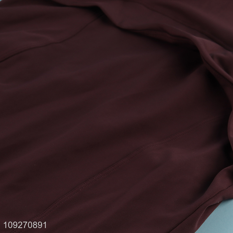 Wholesale Gym Fitness Sports Tops Women's Zipper Yoga Jacket