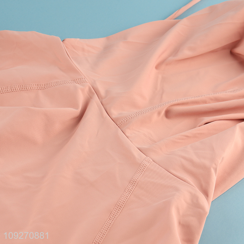 Latest Products Fitness Clothes Women's Loose Long-sleeved Casual Sports Tops