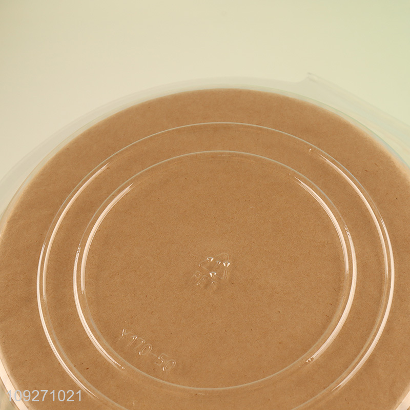 Top selling round wood pulp paper air fryer kitchen baking paper