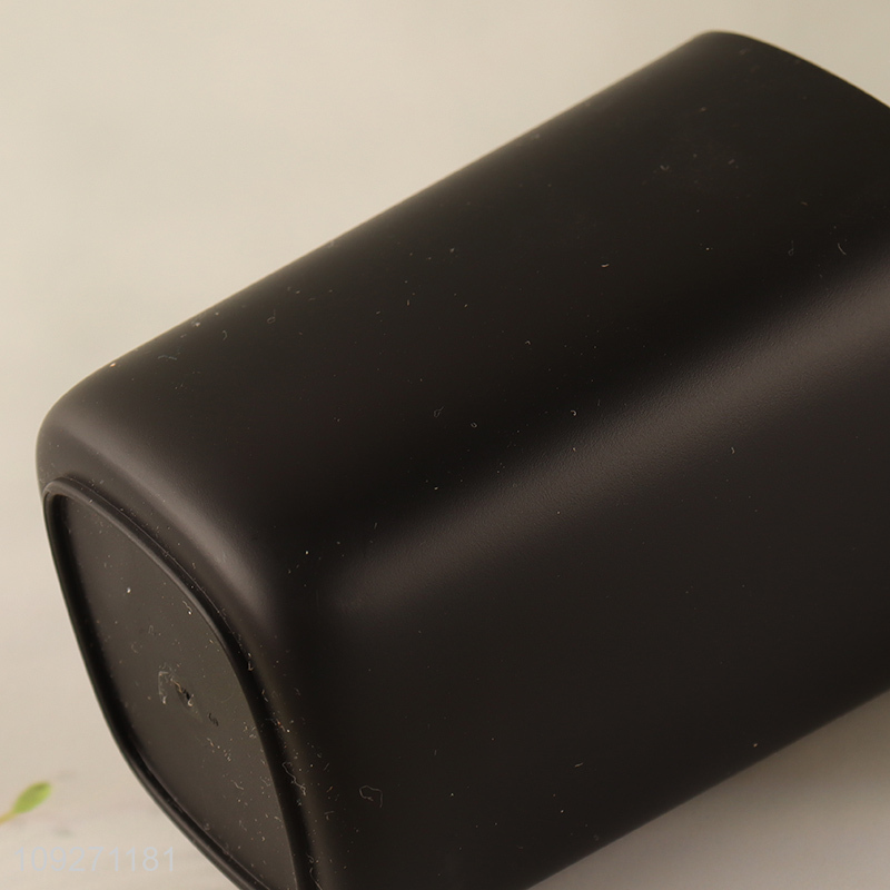 Hot products black bathroom plastic cup mouthwash cup