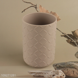 China supplier round plastic cup bathroom mouthwash cup