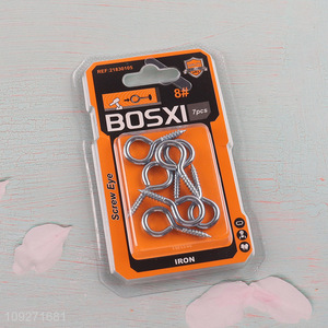 Good selling 7pcs hardware accessories self-tapping screws hooks
