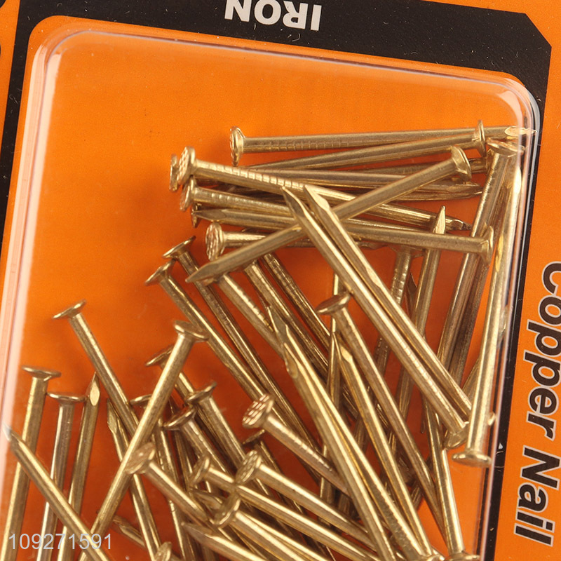 Popular products 1.8*30mm hardware accessories copper nail