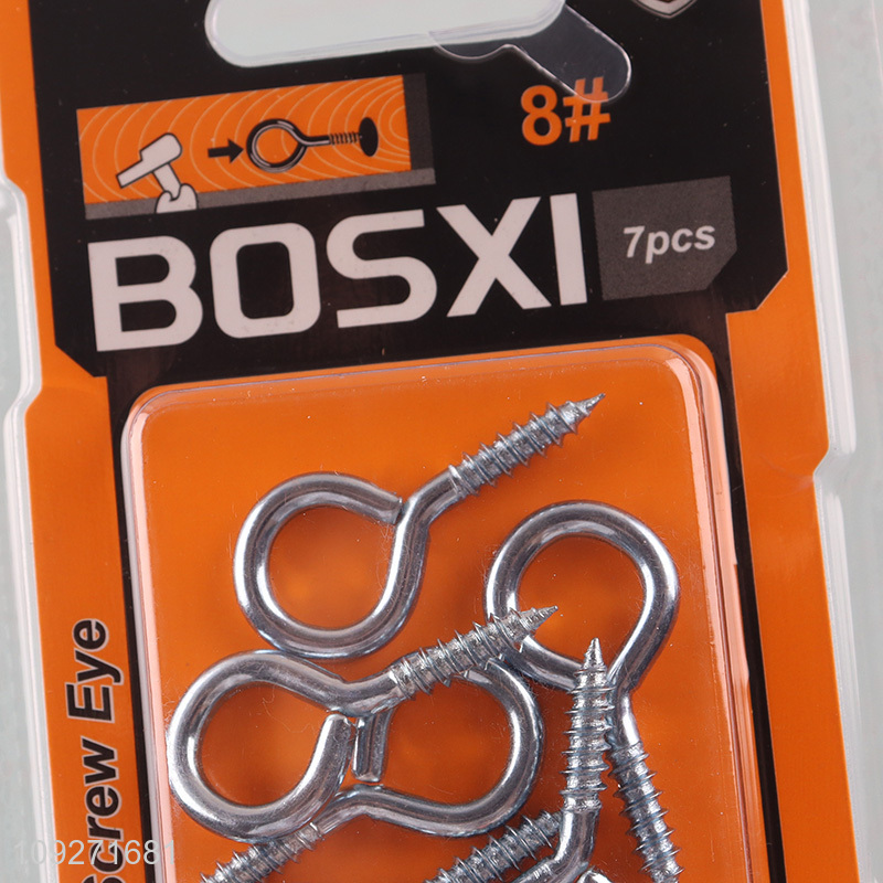 Good selling 7pcs hardware accessories self-tapping screws hooks