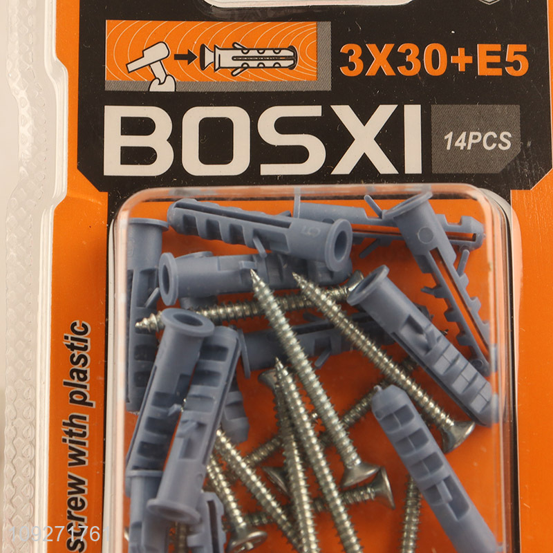 China wholesale iron drilling screw self-tapping screws with plastic tube