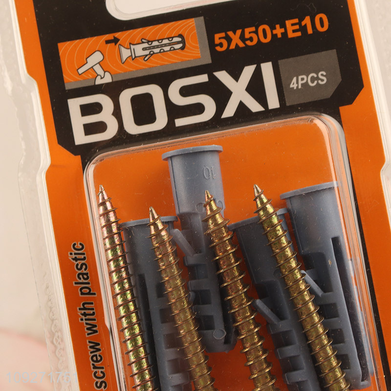 Factory supply metal drilling screw self-tapping screws with plastic tube