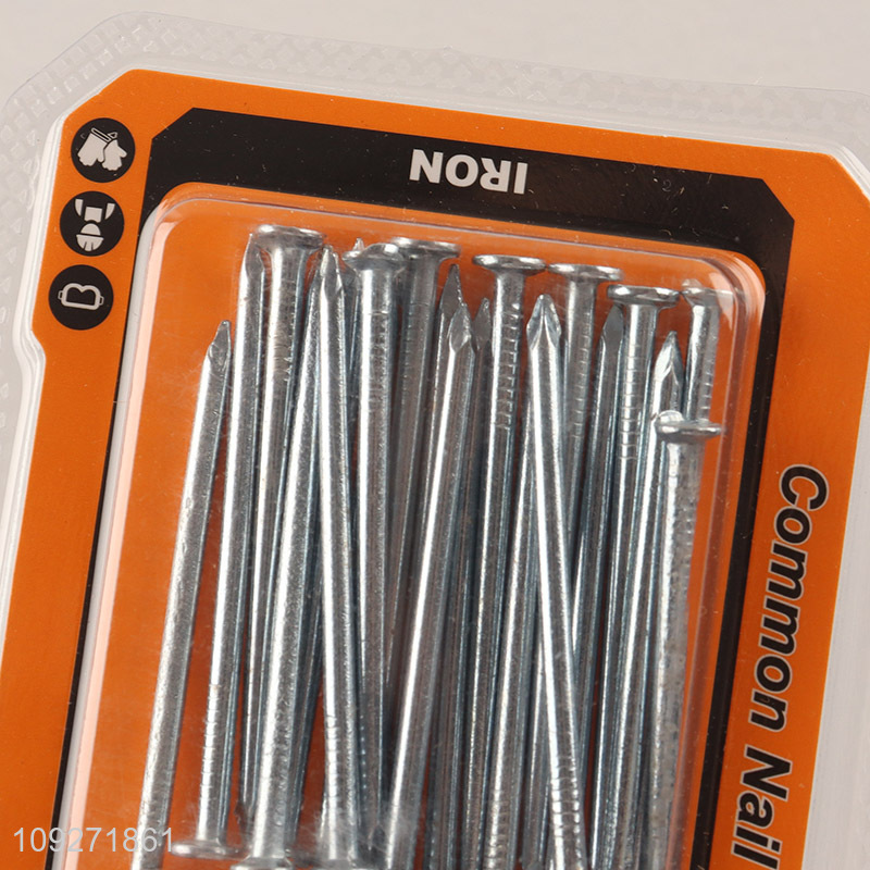 Top products 2.5*50mm woodworking construction site iron nail common nail