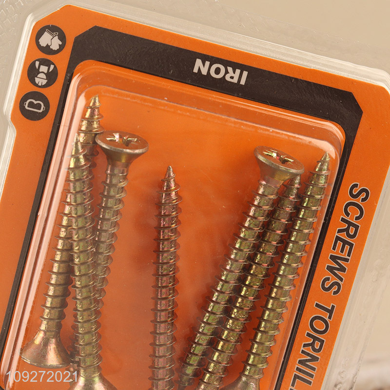 Hot products 7pcs iron screw tornillos self-tapping screws