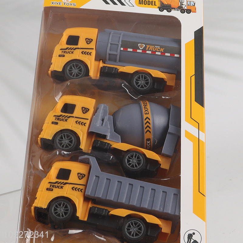 Popular products construction truck children's toy pull back car set