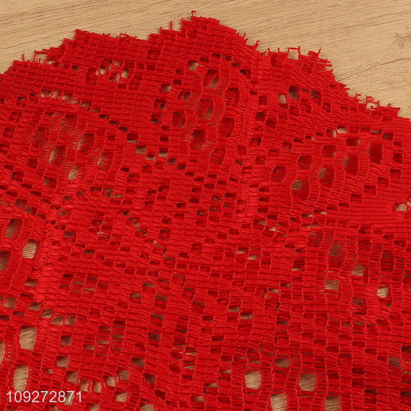 China products polyester hollow home dinner mat place mat