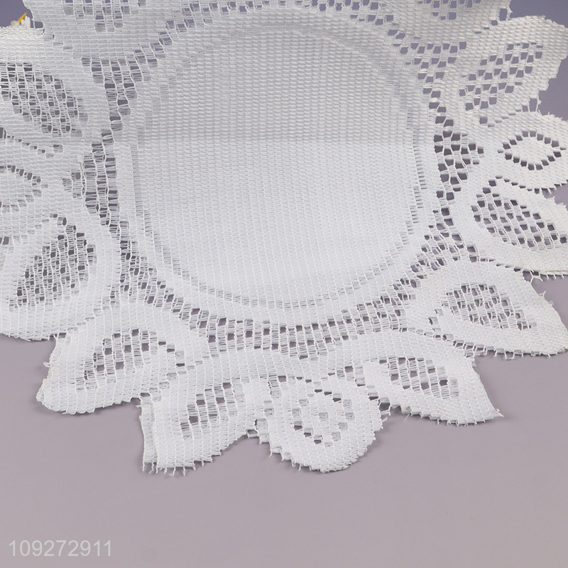 China supplier 2pcs tabletop decoration polyester dinner mat place mat