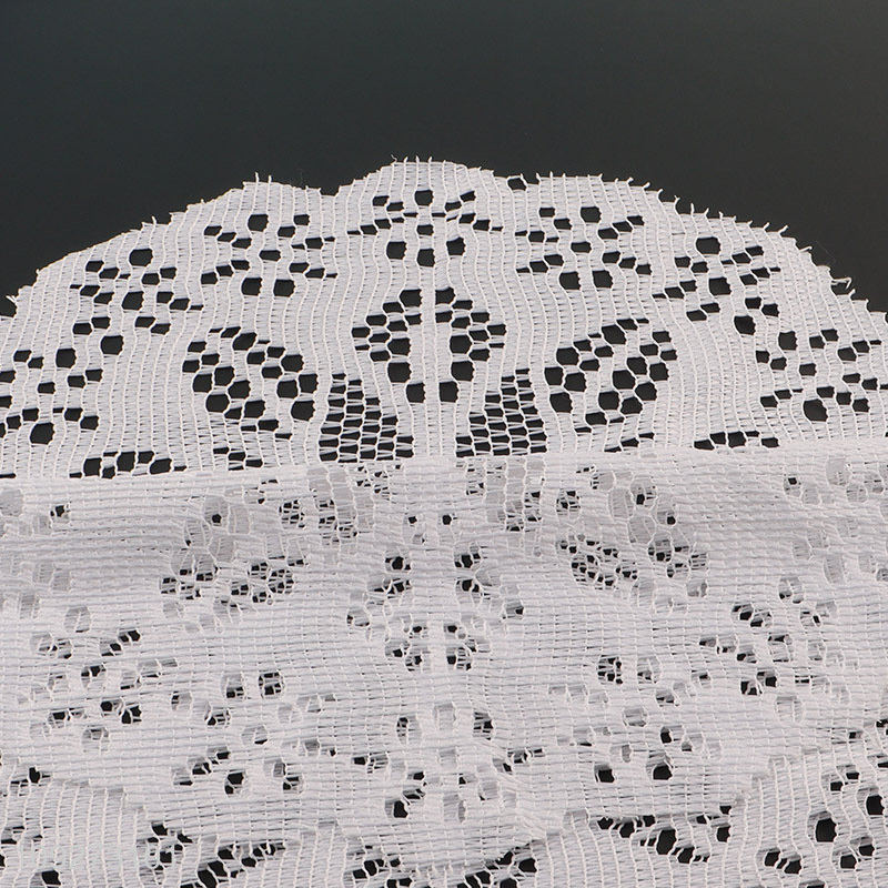 China wholesale 2pcs hollow white dinner mat placemat table mats