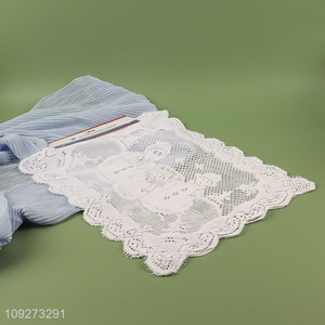 Yiwu market 2pcs home restaurant dinner mat placemat table mats