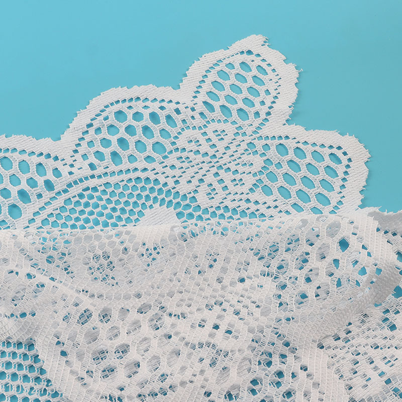 China products polyester hollow tabletop dinner mat placemat table mats