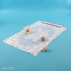 Top quality hollow polyester dinner mat placemat table mats
