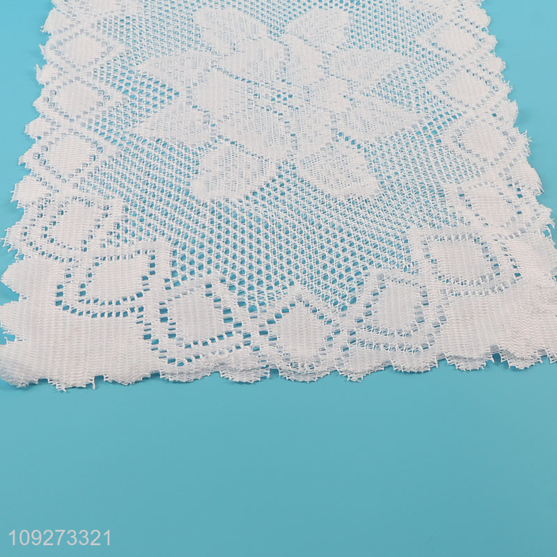 Top quality hollow polyester dinner mat placemat table mats