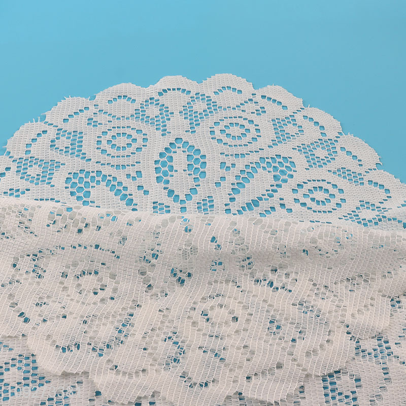 China supplier round flower shape dinner mat placemat table mats