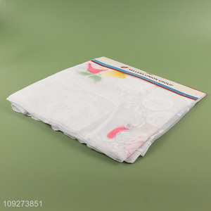 China wholesale polyester home restaurant table cloth table decoration