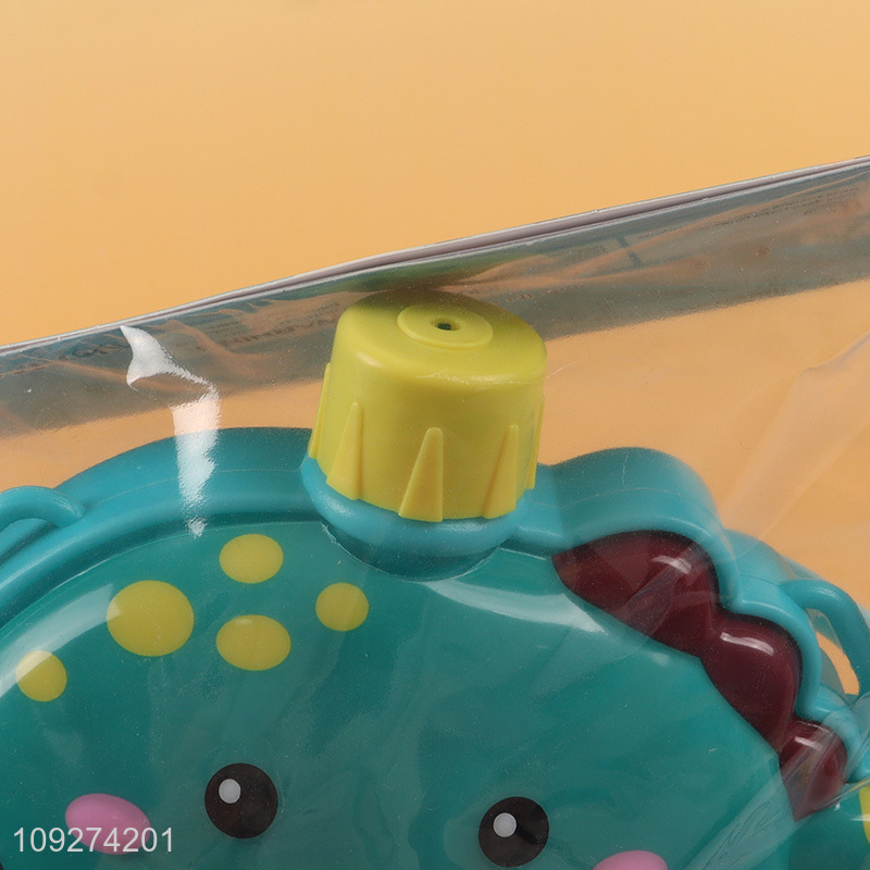 Factory supply large capacity cute backpack water gun toy for kids