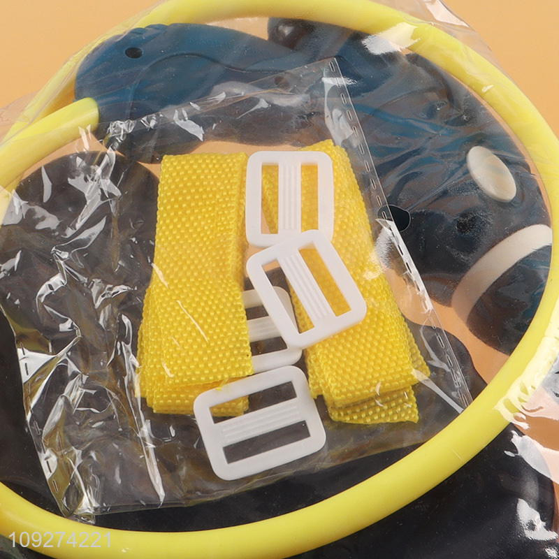 Good quality cartoon pig kids backpack water gun toy