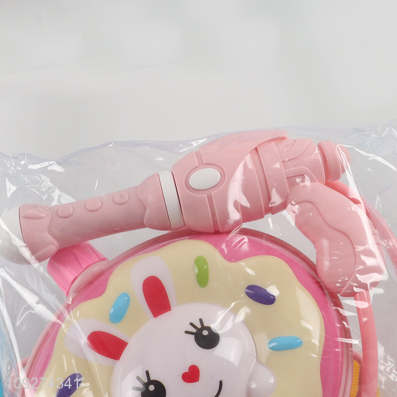 Hot products cartoon kids backpack water gun toy for summer